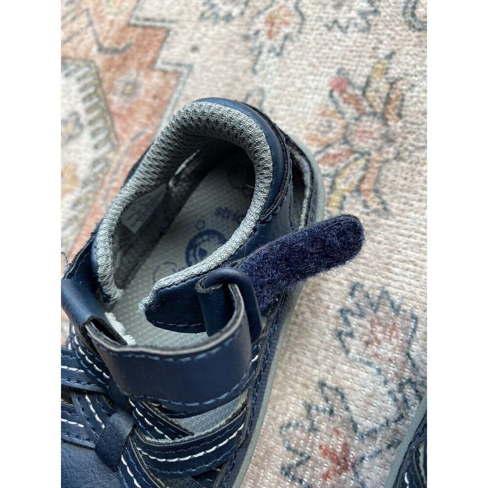 Stride Rite Size 4 Blue Sandals - Picture 6 of 10